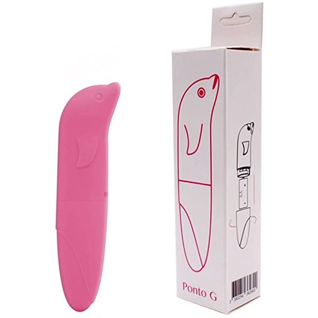 Vibrador Ponto G Golfinho Aveludado Sex Shop Shopee Brasil 5139