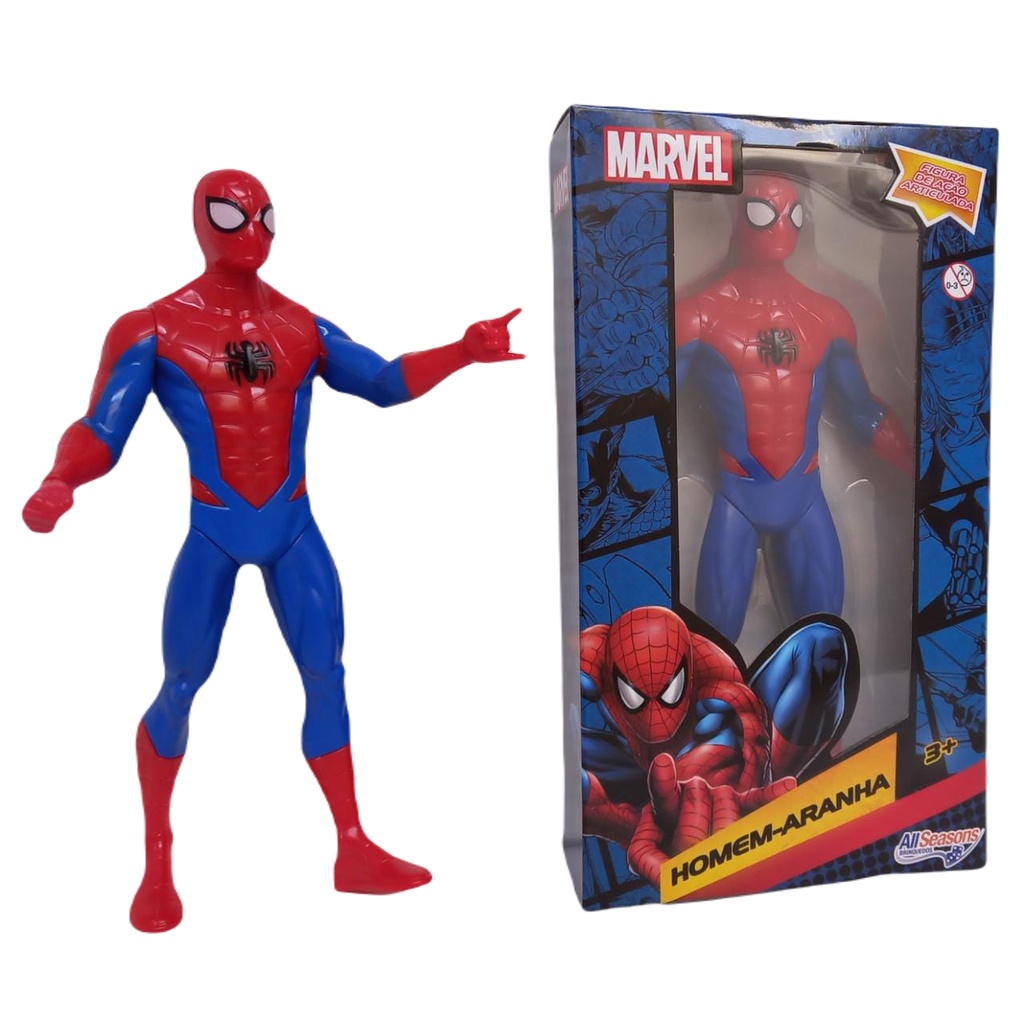 Action Figure Homem Aranha Boneco Articulado - Comic Version