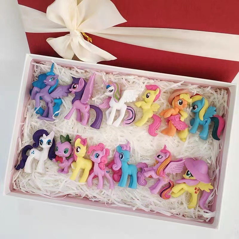 jojofuny 6 Unidades Cavalo De Relógio Miniaturas De Cavalos Brinquedos  Legais Para Cavalos Brinquedos De Cavalos Pequenos Brinquedo Infantil  Plástico Filho Animal Cavalo Pulando