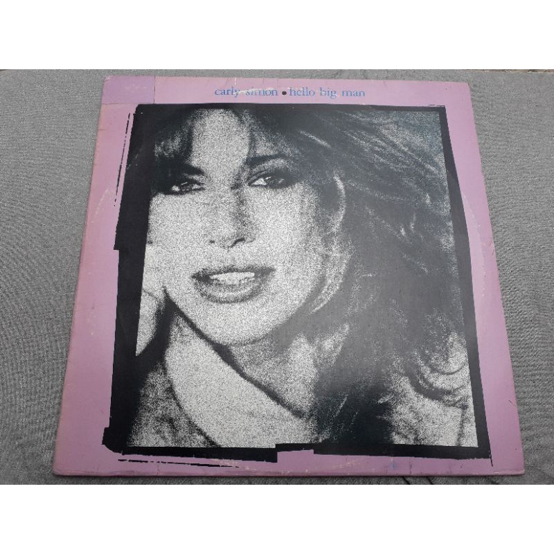 LP DISCO VINIL CARLY SIMON - HELLO BIG MAN | Shopee Brasil