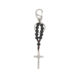 Chaveiro Dezena de São Bento com Mosquete - Preto