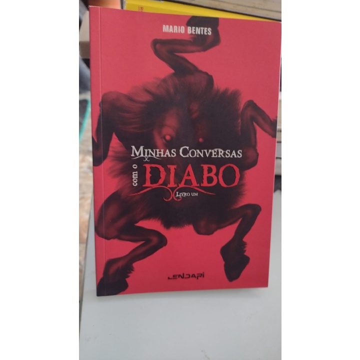 Minhas conversas com o diabo Mario Bentes | Shopee Brasil