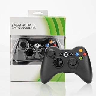Microsoft Xbox 360 Controle Sem Fio Joysticks Bluetooth Vibração