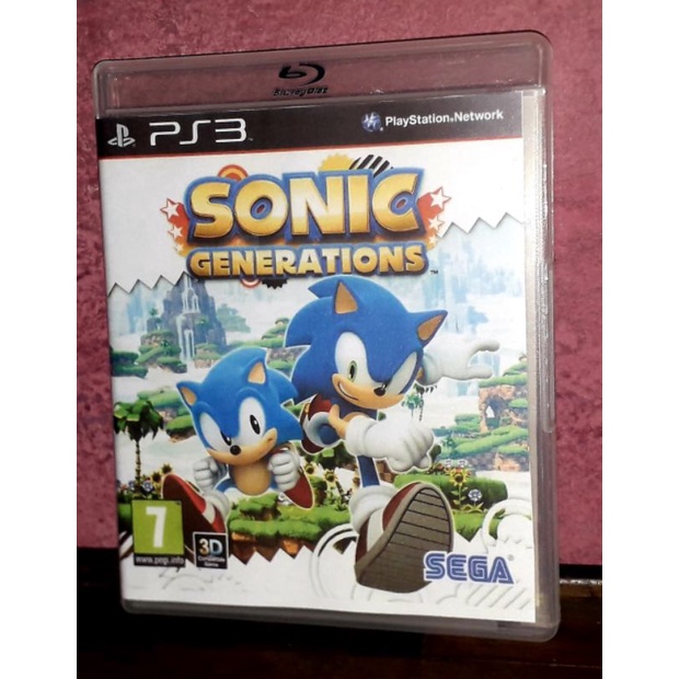 Jogo Mídia Física Sonic The Hedgehog Sega Ps3 Playstation 3 na
