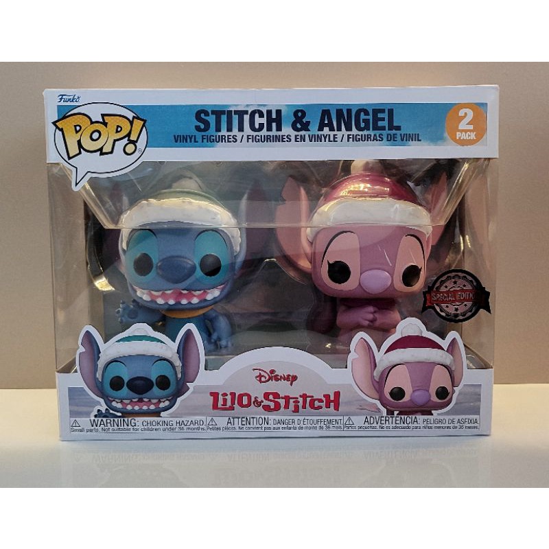 Stitch and best sale angel funko pop