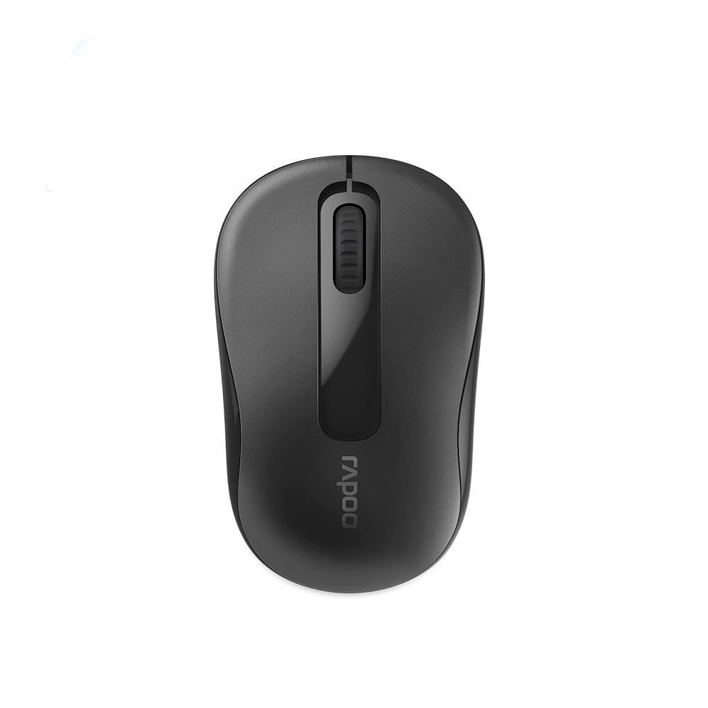 Mouse s/fio M10 RA007 Rappo Pt | Shopee Brasil