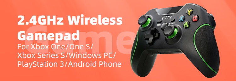 Gamepad sem fio para Xbox One, PC Joystick, Windows 7, 8, 10, Controlador  de jogos para console PS3, 2.4G - AliExpress