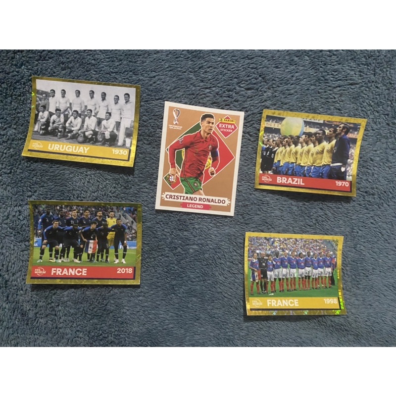 pack de figurinhas raras, Cristiano Ronaldo legend ouro | Shopee Brasil