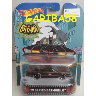 HOT WHEELS ´66 TV SERIES BATMOBILE 2016 BATMÓVEL RETRO ENTERTAINMENT BATMAN GARIBA58