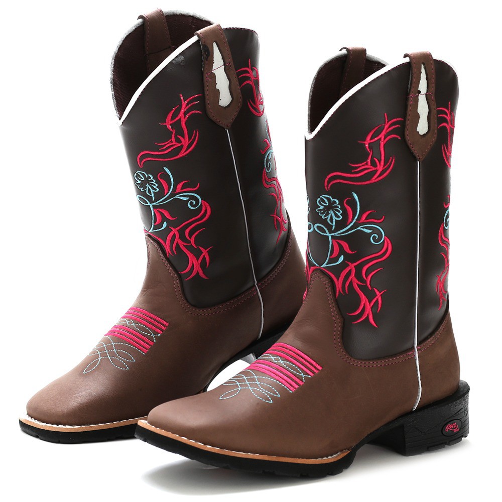 Bota country feminina cano 2024 alto