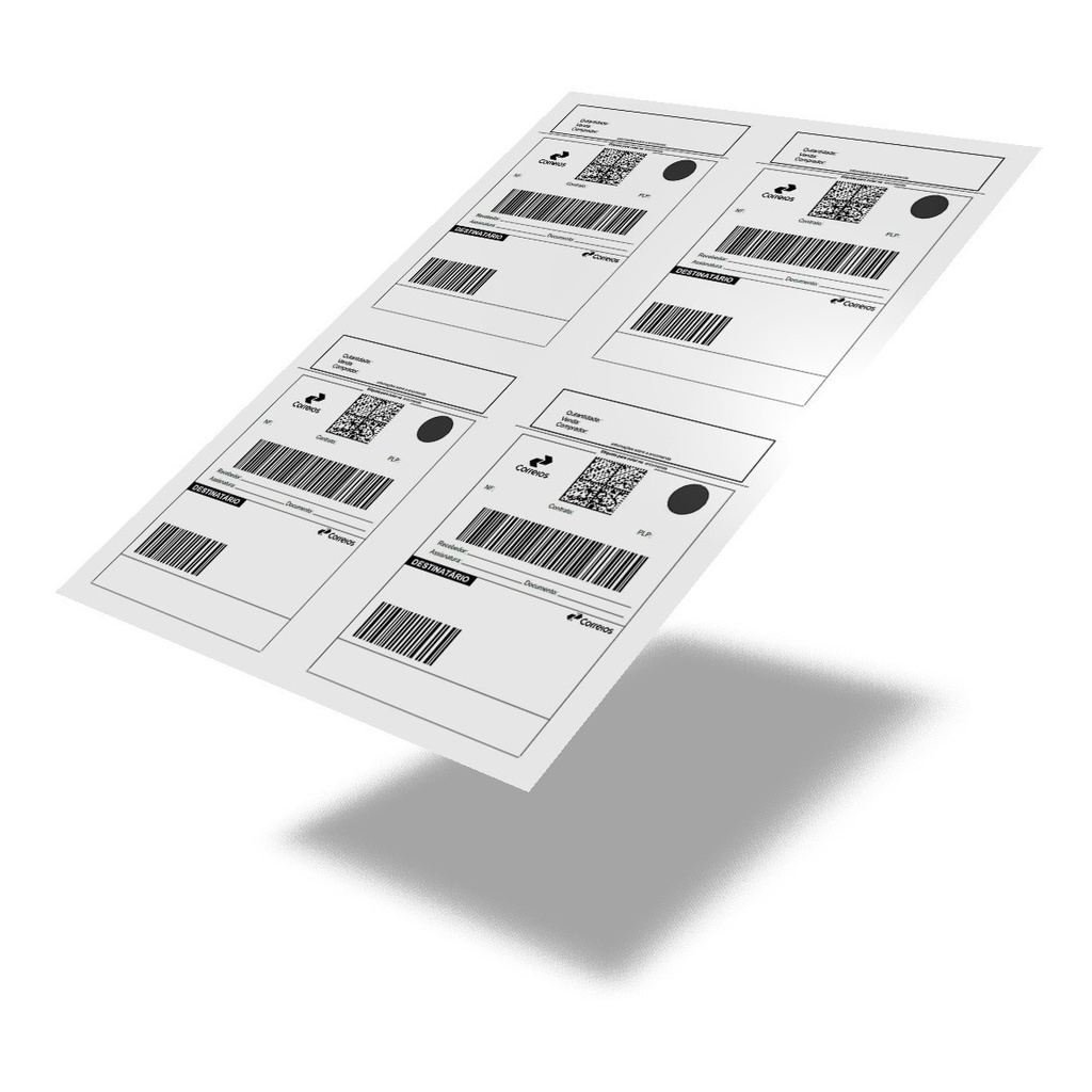 Etiquetas Autoadhesivas Multi 3 100 Hojas DIN A-4 - Material Escolar - Material De Oficina
