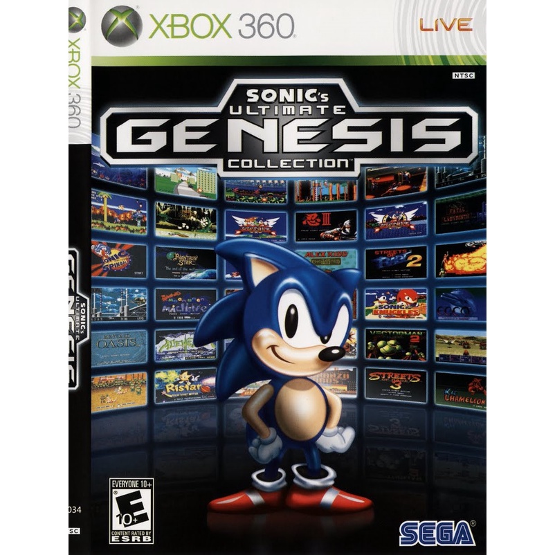 Sonic Ultimate Genesis Collection - Xbox 360 - Sega - Outros Games -  Magazine Luiza