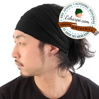 Headband Bandana Faixa Para Cabelo - Não Aperta - Masculina Feminina Unissex - Marca:ECHARPE.COM