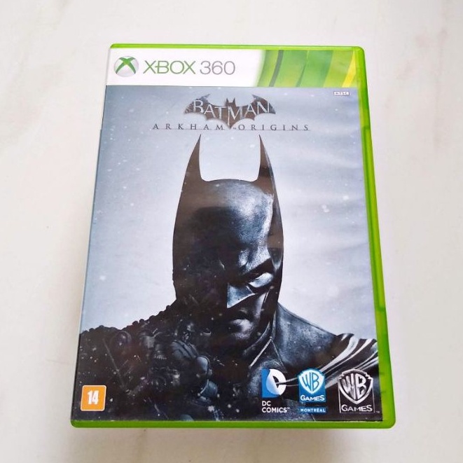 Batman Arkham Origins - Xbox 360 Jogo de Batalha Disco Midia Fisica Original