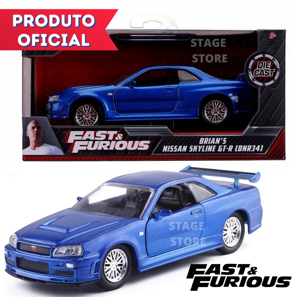 CONSTRUINDO A MELHOR MINIATURA DO VELOZES E FURIOSOS (SKYLINE R34) 