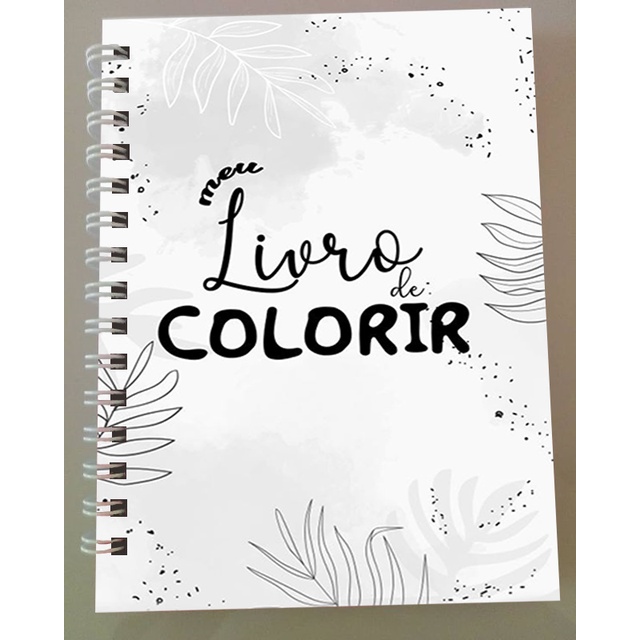 Livro de colorir adulto - Janoca Papelaria Criativa