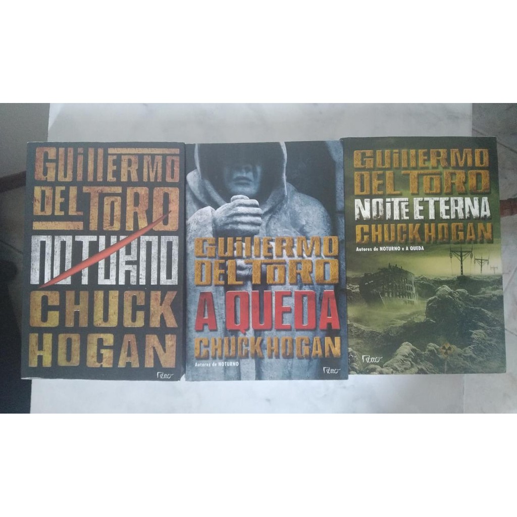 Livros: Trilogia da Escuridão Livro 1, 2 e 3 - Guillermo del Toro