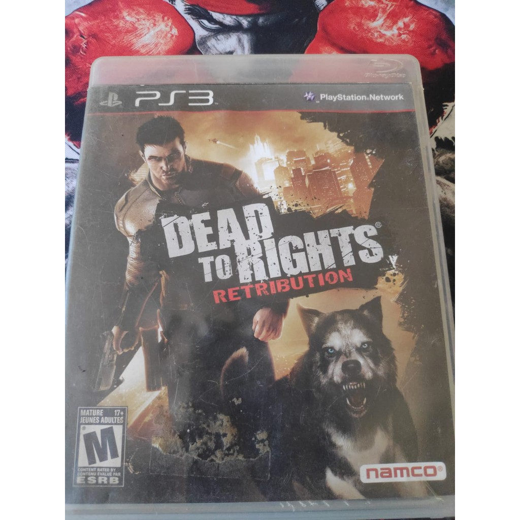 Jogo dead to rights retribution Ps3 Playstation 3 Play 3 m dia f sica original