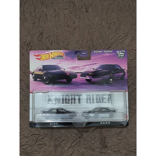 Hot Wheels Premium 2 Pack Knight Rider KITT KARR