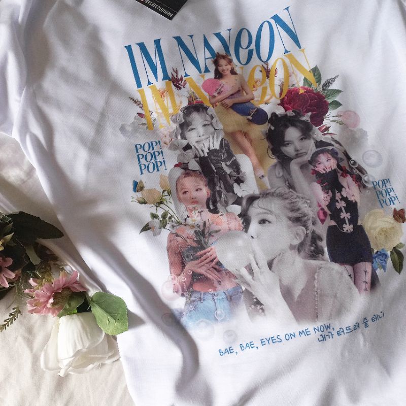 Camiseta Unissex 'IM NAYEON' Pop! Twice Nayeon KPOP | Shopee Brasil
