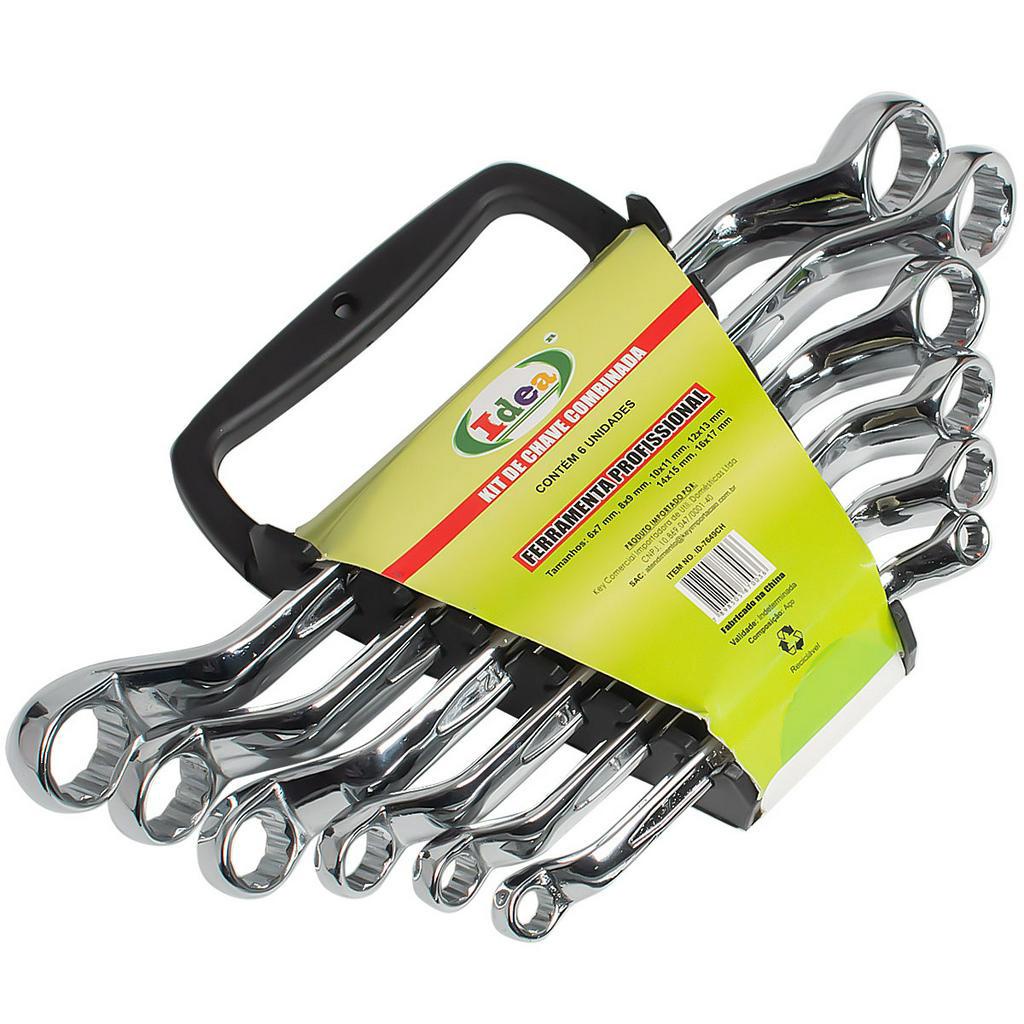 Jogo De Chaves Estrela Estriadas Chave Kit De Chave Estrela Combinadas