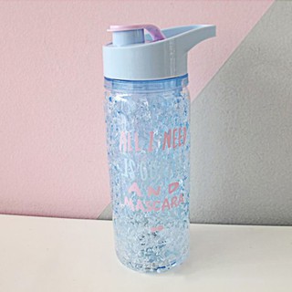 Garrafa Squezze Gel Congelante Mantem Bebida Gelada Azul