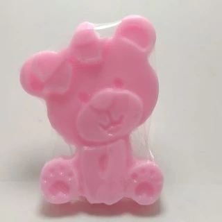 50 Lembrancinhas Ursinhas Rosa Sabonete Chá De Bebê em Oferta na Shopee