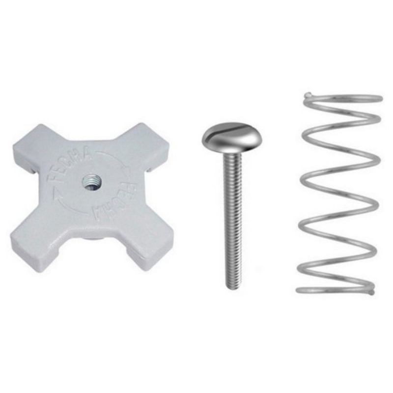 Reparo para valvula de descarga hydra Max kit cruzeta, mola e parafuso 2550