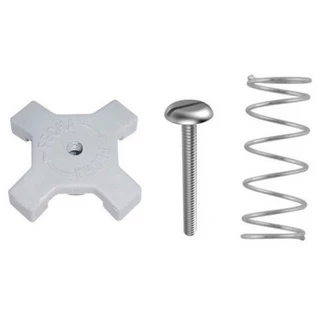 Reparo para valvula de descarga hydra Max kit cruzeta, mola e parafuso 2550