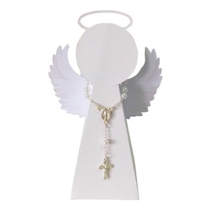 Caixa Cone Personalizado Batizado Santo Anjo (04peças) | Shopee Brasil
