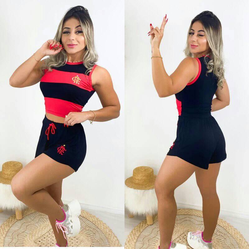 Conjunto de roupa store do flamengo feminino