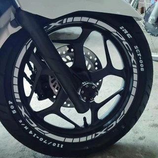 Conjunto De Decalques De Adesivos PCX Mags Para 2 Peças Na Frente E Atrás em Oferta na Shopee