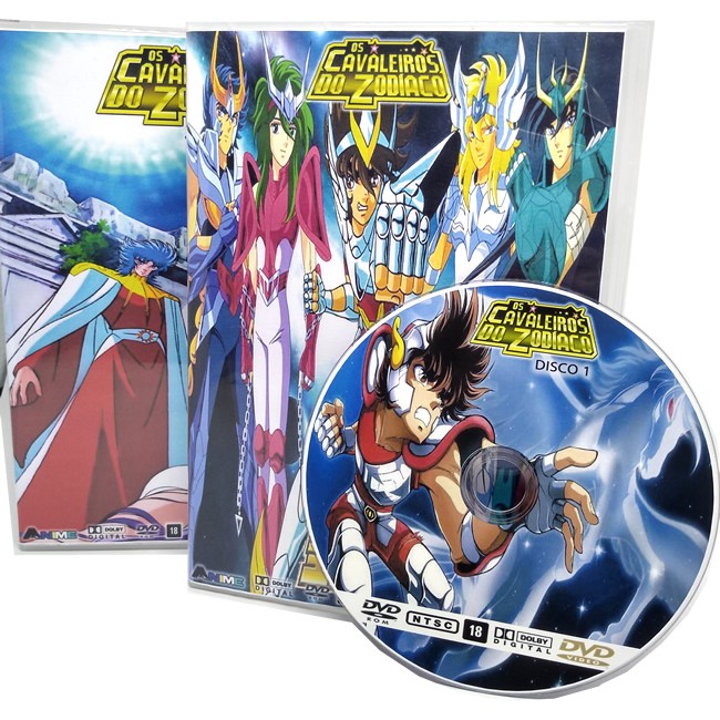 Os Cavaleiros Do Zodíaco - Saga De Asgard - Vol.18 - Dvd