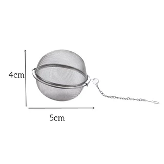 Infusor Inox Para Chá Mini Peneira Coador Ervas Individual