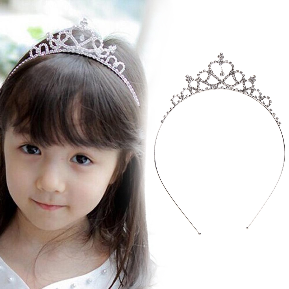 Tiara De Princesa Para Meninas Com Coroa Shopee Brasil