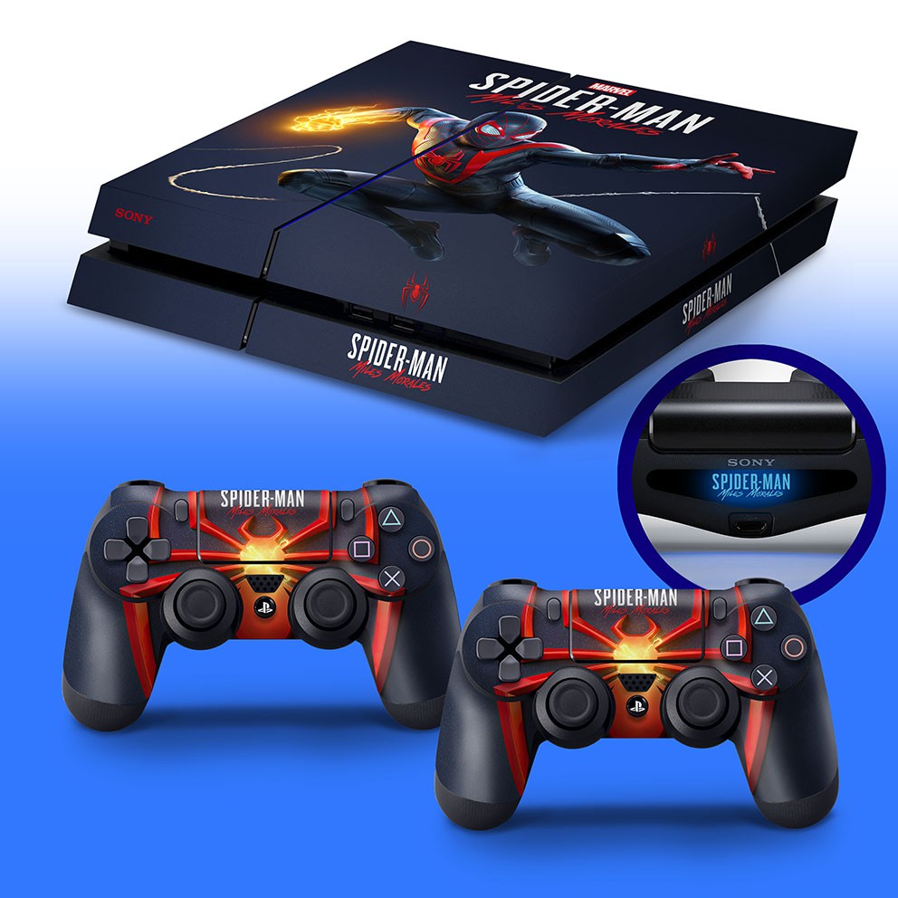 Skin Adesivo Playstation 4 PS4 Slim Amazing Spiderman 2