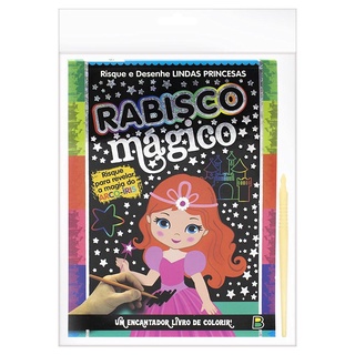 Livro De Colorir Rabisco Mágico Lindas Princesas Todo Livro