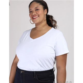 Blusa Preta Viscolycra Manga Curta com Renda Plus Size., Blusa Feminina Use  Criativa Nunca Usado 86372107