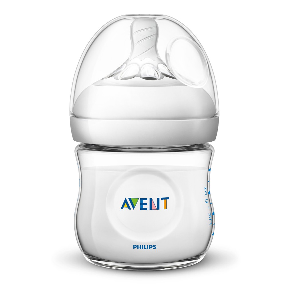 Mamadeira Anticólica Pétala Philips Avent Bico 0m+ Transparente 125ml ...