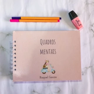 Caderno de Quadros/Mapas Mentais Personalizado