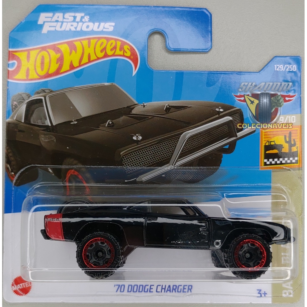 Hot Wheels 70 Dodge Charger Fast And Furious Hcv70 Hotwheels Shopee Brasil 6613