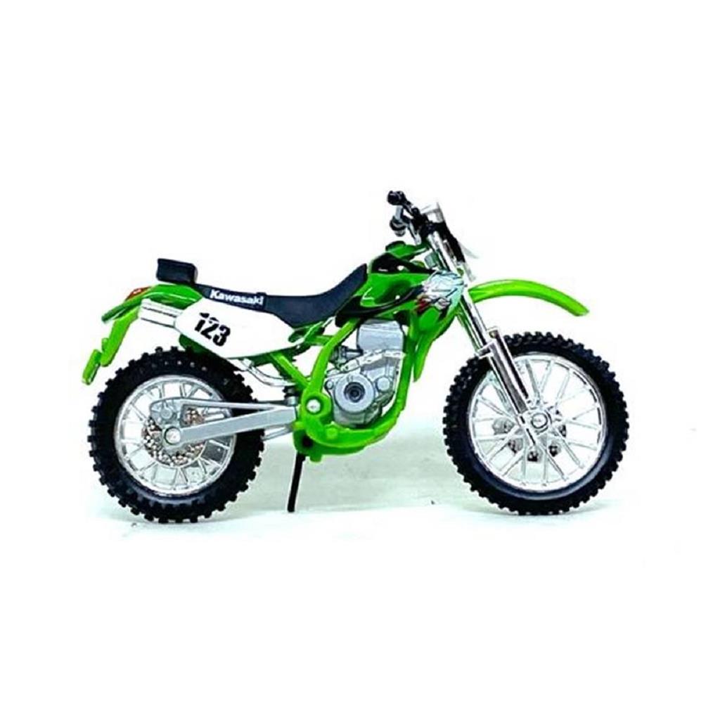 Miniatura Moto Trilha Kawasaki Klx250sr Motinha Ferro Maisto