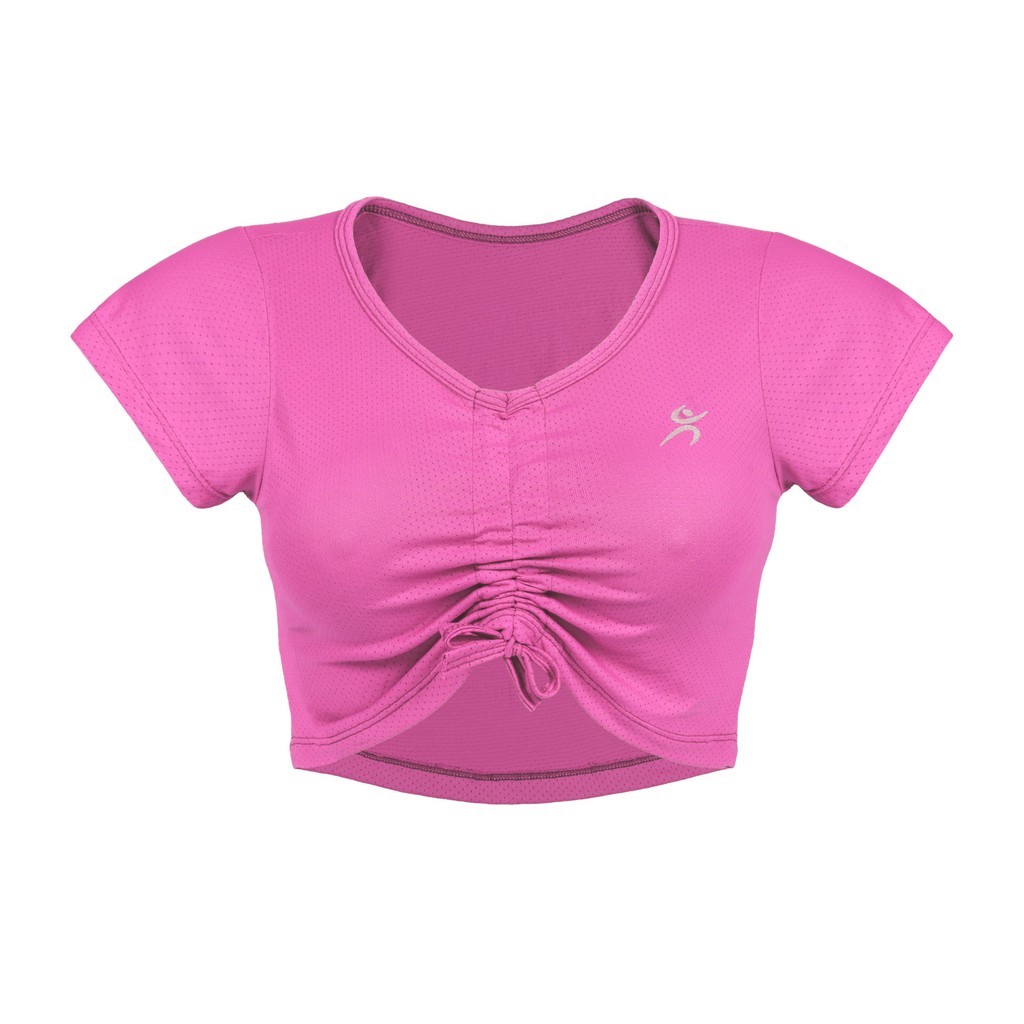 Regata Cropped Fitness Academia Feminina Branca 25581