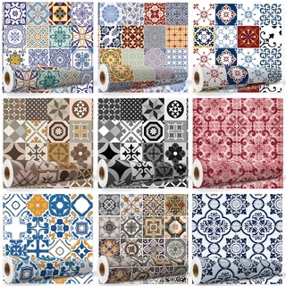 Papel De Parede Adesivo Azulejo Português Lavável 10metros