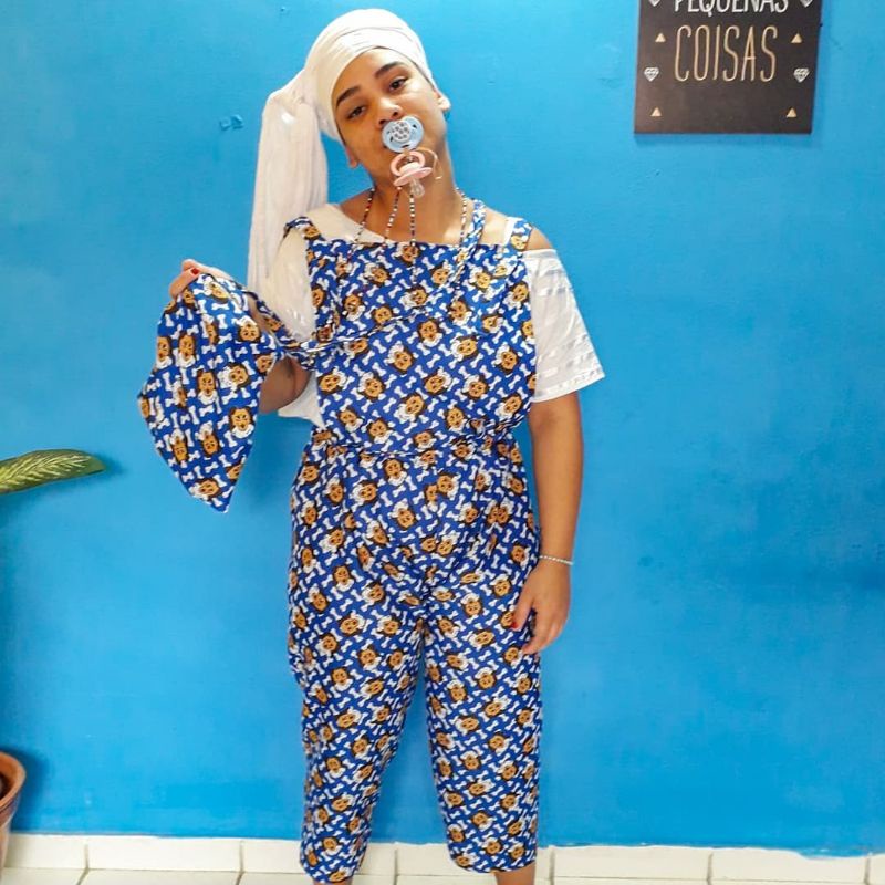 roupa de erê (candomble/umbanda)
