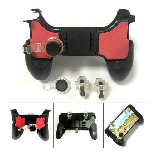 Gatilho De Jogos Com Suporte Para Celular - Gamepad 5x1 L1 R1 - TENDMIX  COMÉRCIO ONLINE