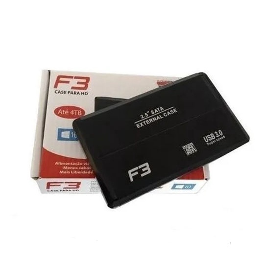 Case Para Hd Sata 2.5 Usb 3.0 Gaveta Hd De Até 3tb