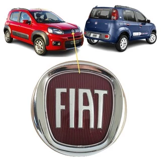 Emblema Grade / Mala Fiat Uno 2011 2012 2013 2014 2015 2016 2017 2018 9,5 CM