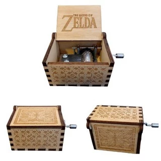 Caixinha De Musica Jogo Zelda Song Of Storm Manivela Presente de natal
