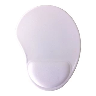 Mouse Pad Ergonômico Ref.102 Branco Sublimação - Ótimo acabamento!!!